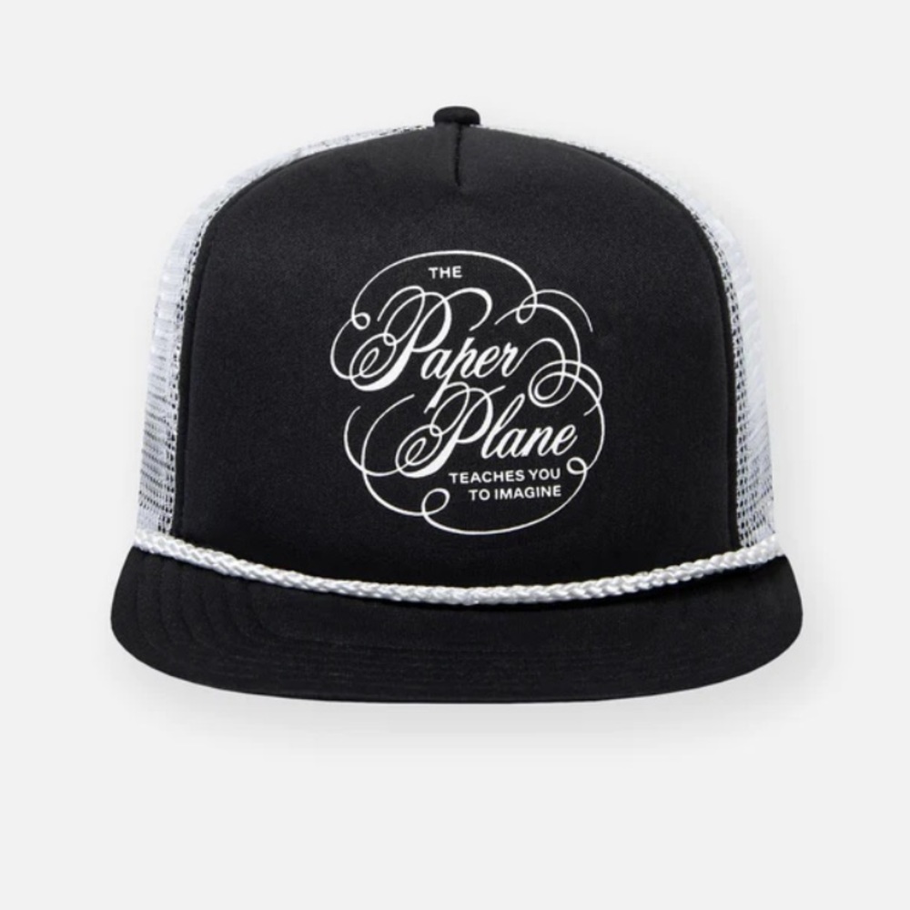 NEW PAPER PLANES SCRIPT TRUCKER HAT